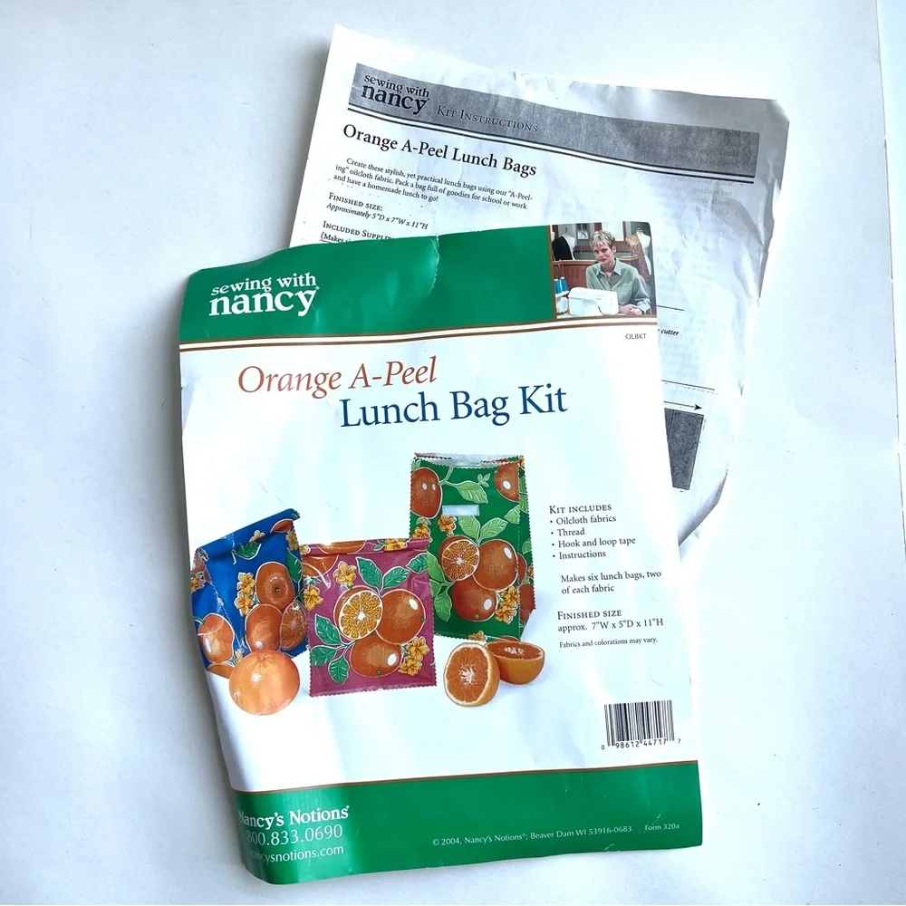 Sewing with Nancy Lunch Bag Kit